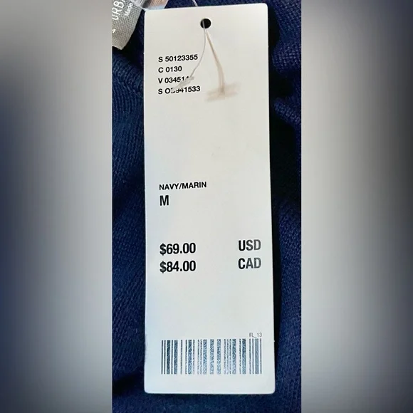 Urban Outfitters Navy Blue Dress with Red and White Trim - Picture 8 of 9